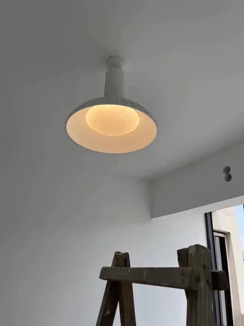 French Gypsum Pendant Light Nordic Designer Restaurant Chandelier