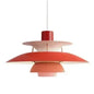PH Pendant Lamp Danish Designer Umbrella Ceiling Chandelier Modern Colorful Led Pendant Lamp