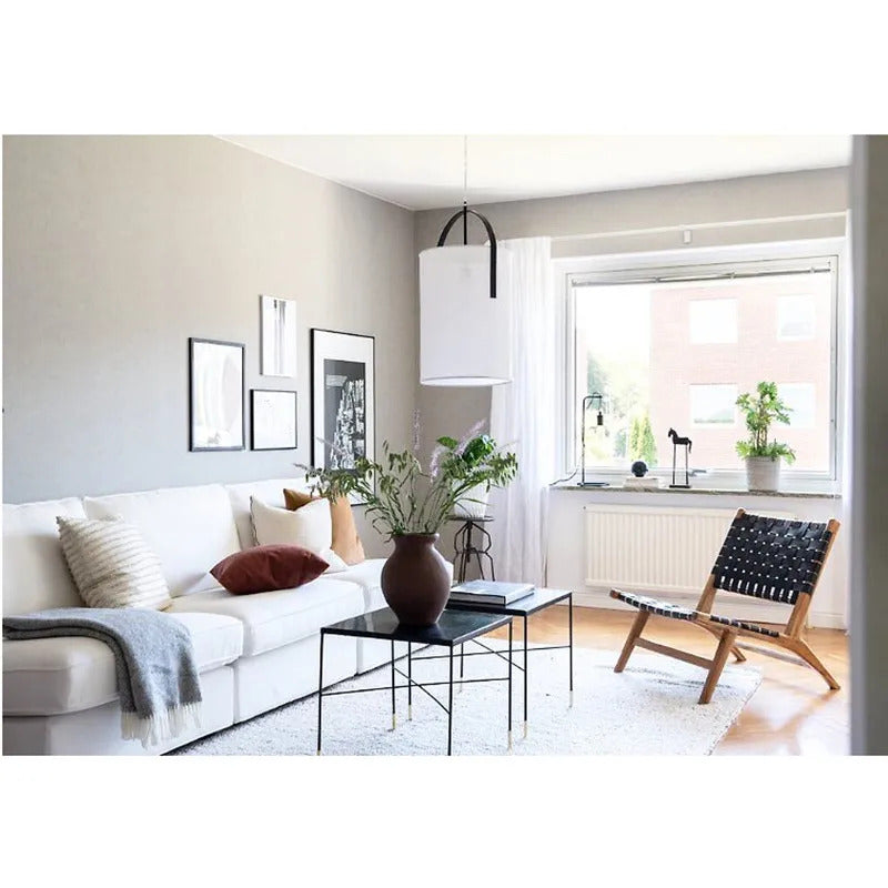 Ay Illuminate Pendant Light Nordic design linencotton DIY Fabric Lamp