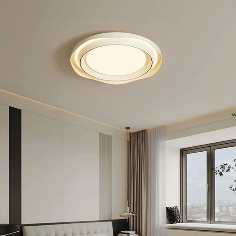 Modern Bladeless Ceiling Lamp Fan Living Room Silent Air Circulation Fan