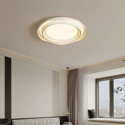Modern Bladeless Ceiling Lamp Fan Living Room Silent Air Circulation Fan