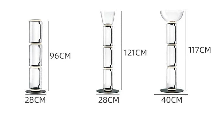 Flos Noctambule Floor Lamp Living Room Study Bedroom Vertical Lamps