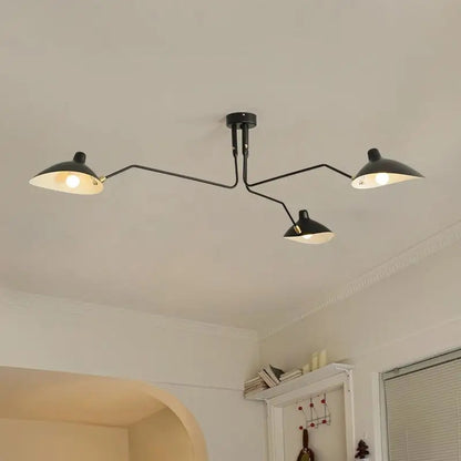 Multi-Arm Spider Ceiling Light 