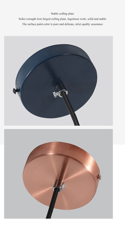 Denmark Designer Semicircular Flower Bud Pendant Lamp LED Lighting Luminaires