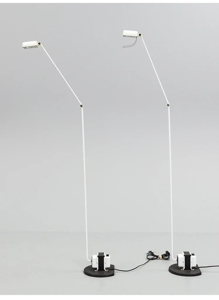 Modern Minimalist Floor Lamp Creative Bedroom Room Office Light Minimalist Study Eye Protection Reading Black Standing Light