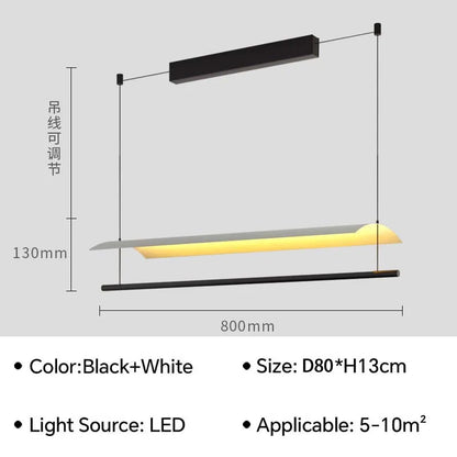 Modern Pendant Lamp LED Chandelier For Living Dining Room Restaurant Bar Kitchen Island Office Home Decor Light Fixture Lustre
