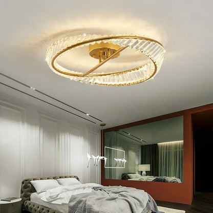 Luxury Crystal Ceiling Lamp Living Room Bedroom Lamp