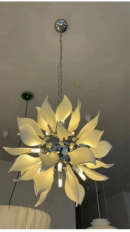 Nordic Petal chandelier Luxury Ceramic Pendant Lamp