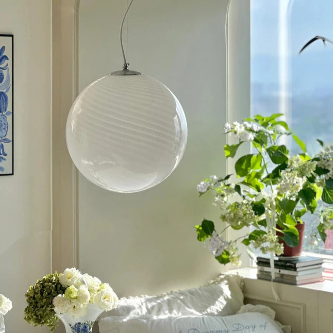 Murano Lollipop Colorful Bubble Creative Glass Pendant Light