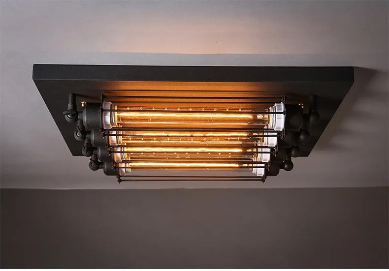 Inudustrial Ceiling lamp Edison Steampunk ceiling lights