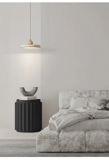 Natural Yellow Travertine Pendant Light Bedroom kitchen Light