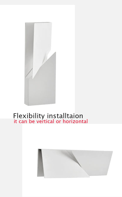 Outdoor Waterproof wall lamp Creativity 3D Model Led Sconce lights Square Wall lighting