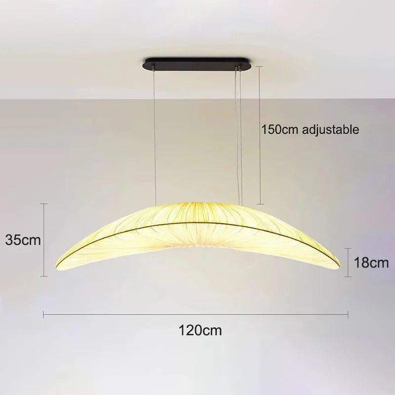Personality Marine Cloth Pendant Light Designer Sailboat Ceiling Chandelier