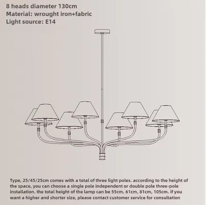 American Chandelier Collins Round Pendant Light