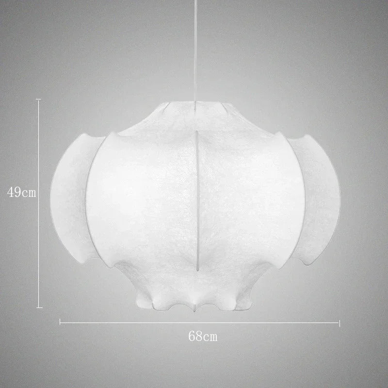 Creative Cocoon Pendant Lamp Wabi Sabi Style Pendant Light