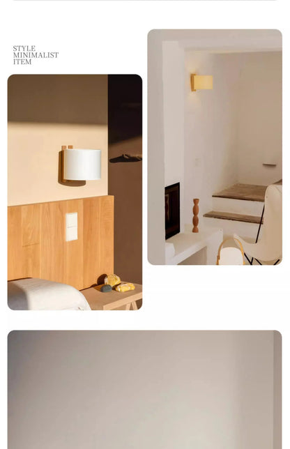 Japanese Liftable Wooden Lamp Wabi Sabi Fabric Floor Lamp