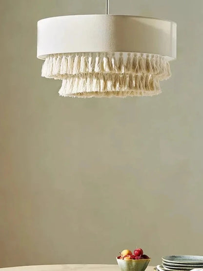 Bohemian Fabric Pendant Lamp Living Room Bedroom lighting