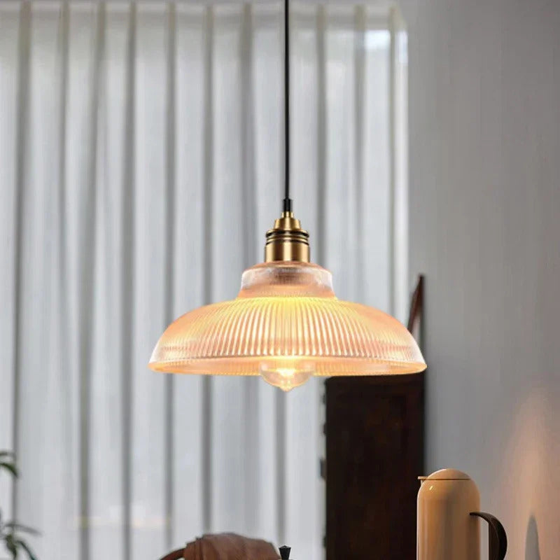 Retro Glass Pendant Light Nordic Home Decoration Lighting