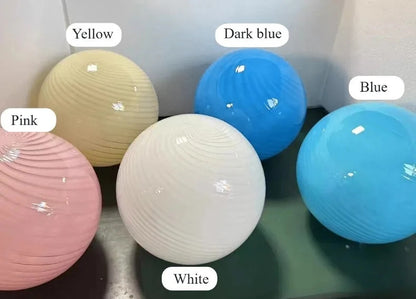 Murano Lollipop Colorful Bubble Creative Glass Pendant Light