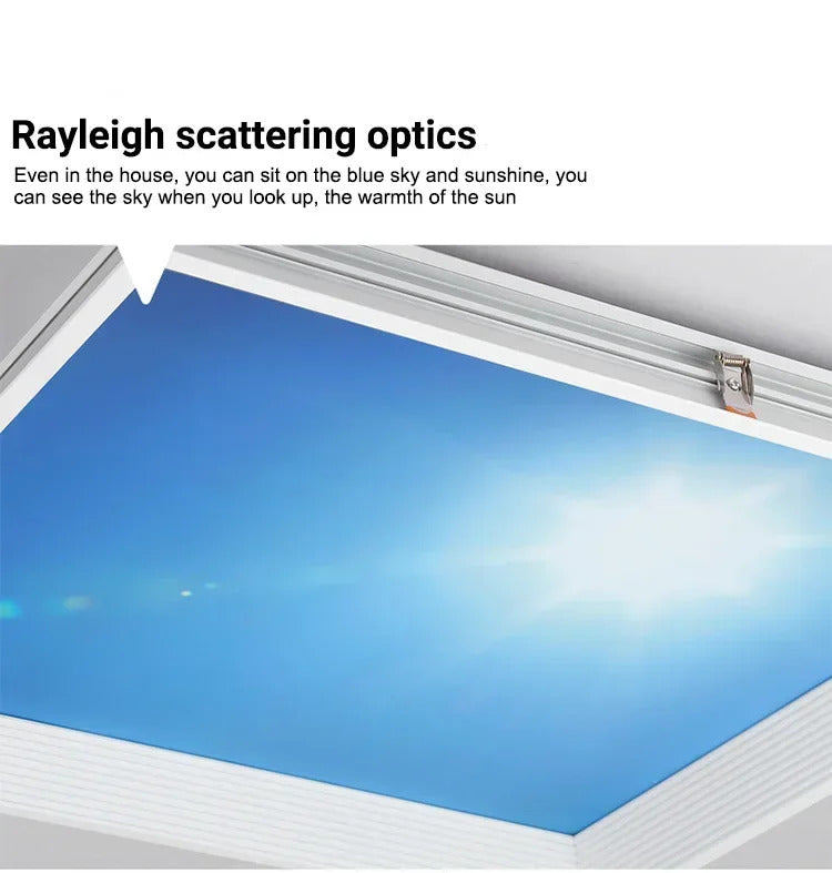 Blue sky ceiling lamp Indoor Kitchen Natural Lighting Surface ceiling light