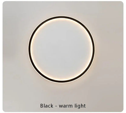 Modern with Remote Control Dimmable Flush Mount Bedroom Living Room Ceiling Light