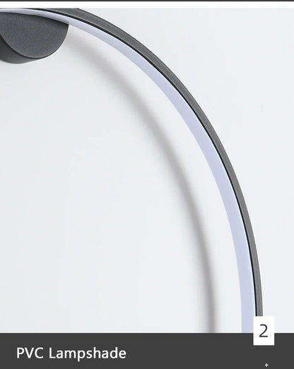 Nordic Minimalist Circle Background LED Wall Lamp Modern sofa background wall lights