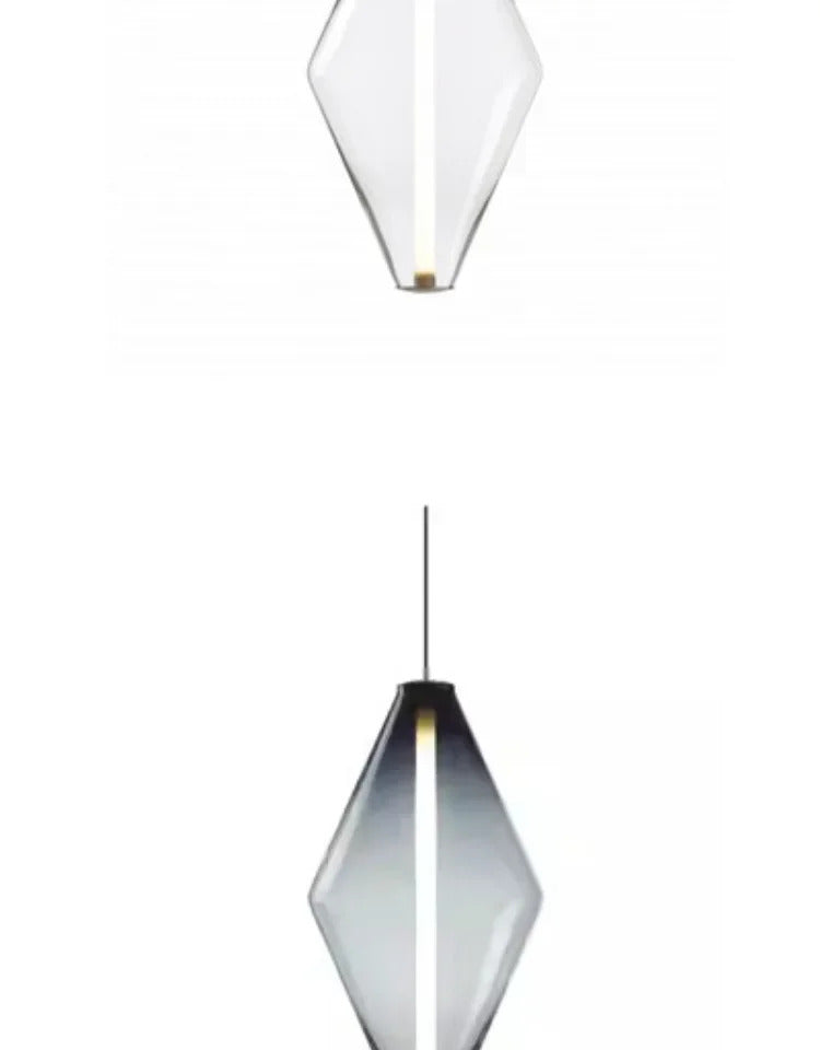 Nordic Minimalist Restaurant  LED Pendant Light Modern Designer Glass Pendant Light