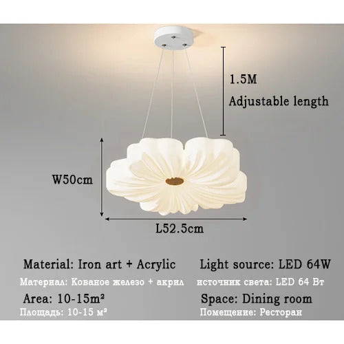 Nordic Flower Shape Ceiling Lights