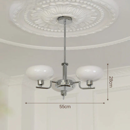 Bauhaus modern French bedroom study living room chandelier designer Northern European retro lamp