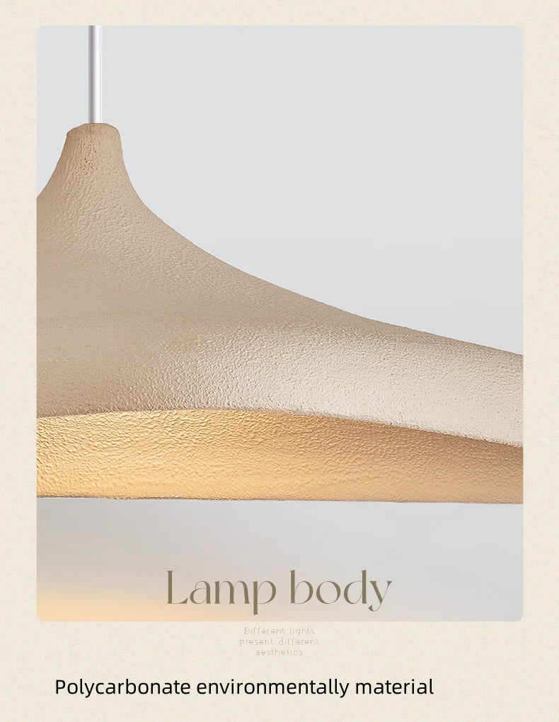 Candeeiro suspenso japonês Wabi Sabi em LED, candelabro de luxo para sala de jantar, bar, sala de estar, decoração da casa, candeeiro suspenso nórdico.