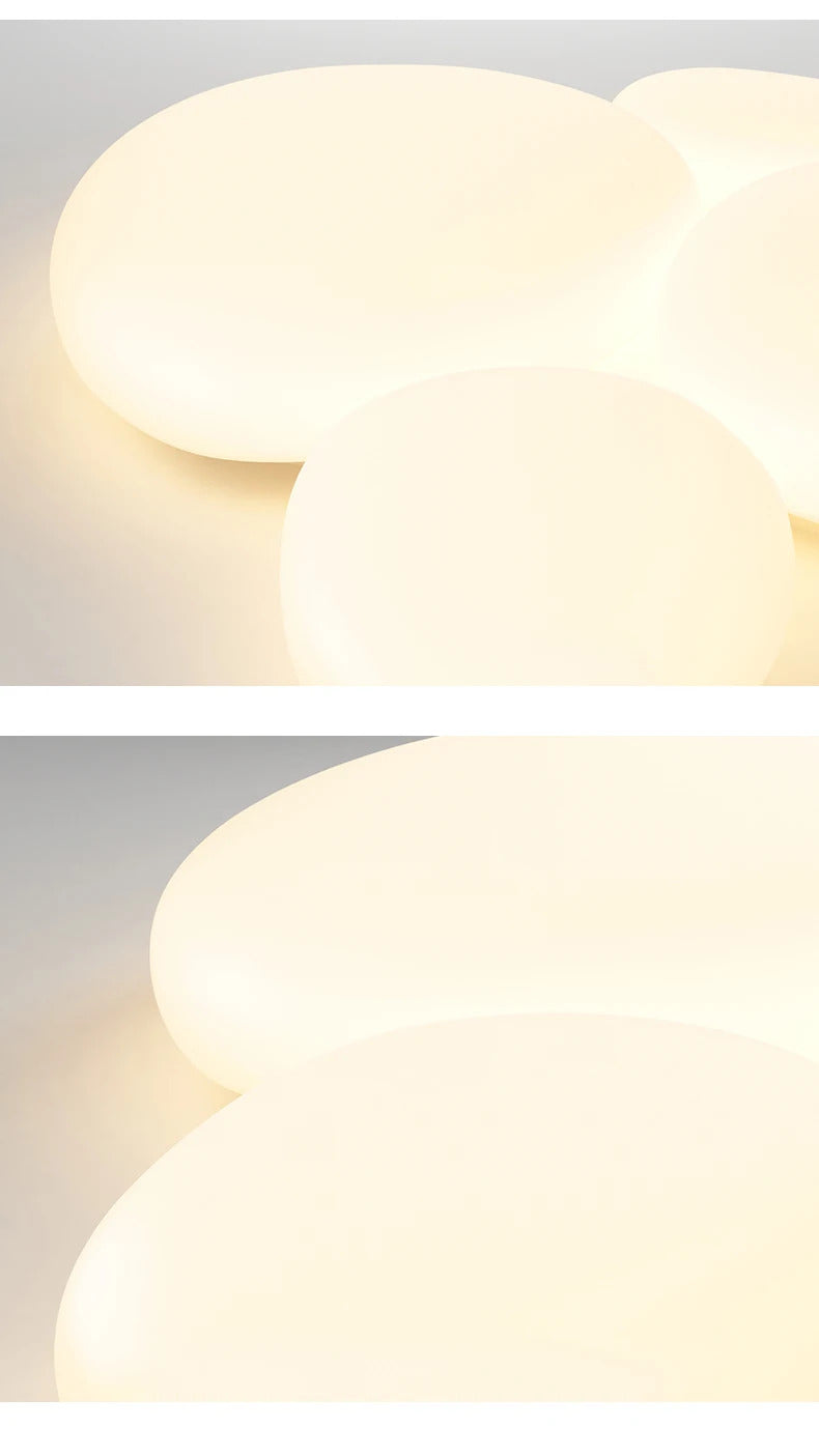 Milky white Ceiling Lamp esthetic room ceiling light fittings