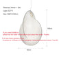 Japanese Silk Chandelier LED Wabi Sabi Pendant Lamp Living Room LED Cocoon Lamp