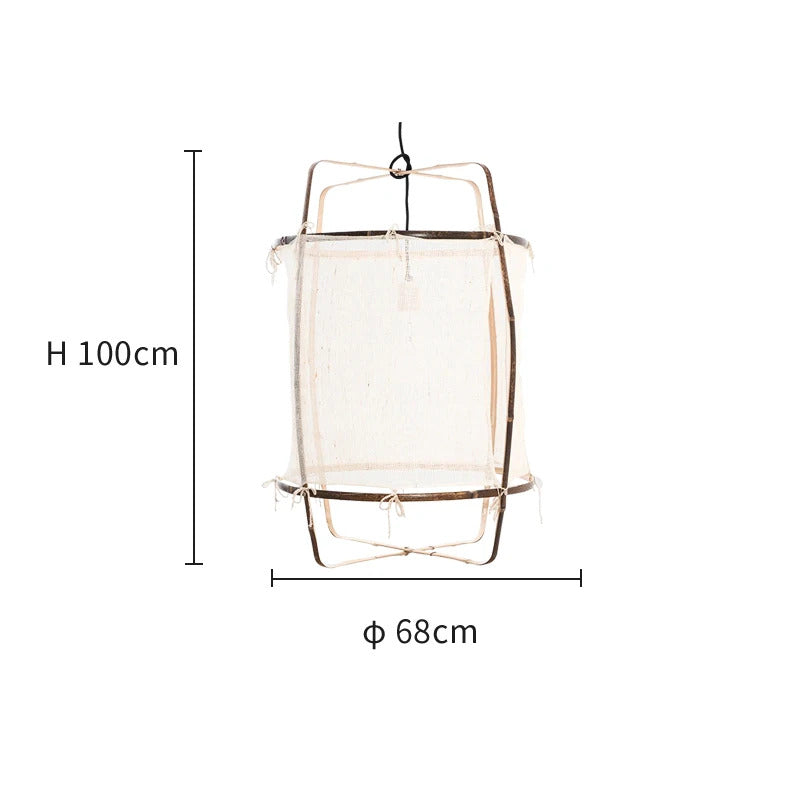 Ay Illuminate Pendant Light Nordic design linencotton DIY Fabric Lamp