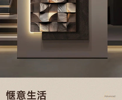 Italy Designer Geometric Wall Lamp Square Mounted Background Hallway Sconce lighting