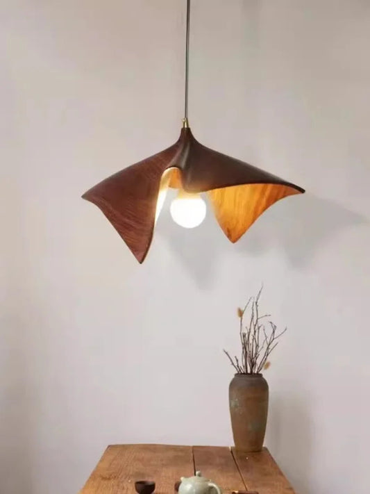 Candeeiro suspenso retro japonês de design exclusivo para restaurantes, mesa de jantar redonda moderna e minimalista, candeeiro suspenso artístico para balcão de bar. 