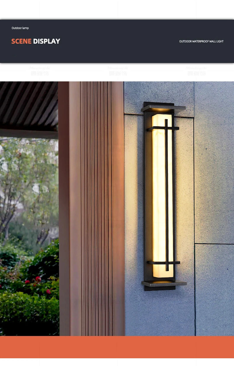 Outdoor Wall Lighting Modern simple villa Waterproof IP65 wall lamp