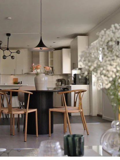 Modern French Designer LED Pendant Light for Dining Table Study Lamp Nordic Danish Restaurant Bar Counter Simple Decor Lighting