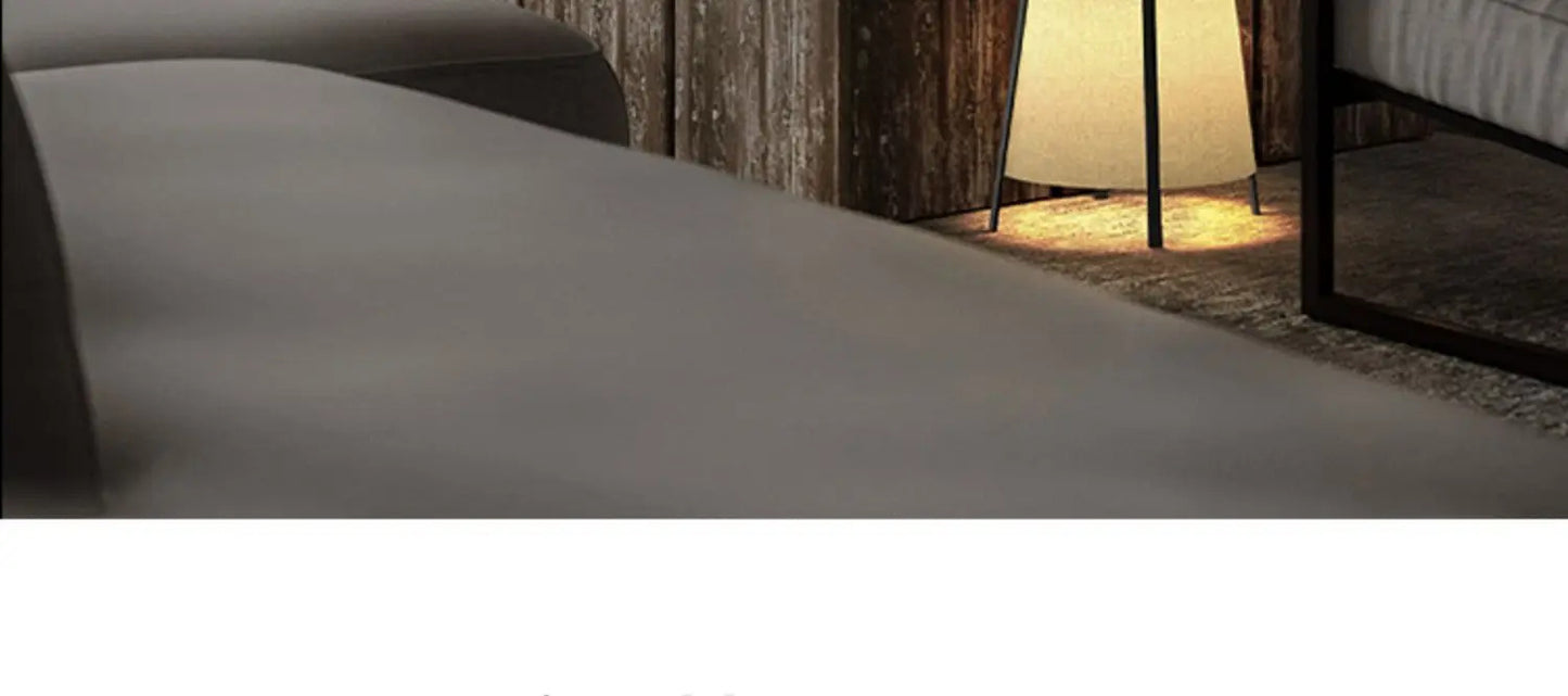 Japanese Style Fabric Floor Lamp Wabi Sabi Zen Art designer standing Lamp home decor