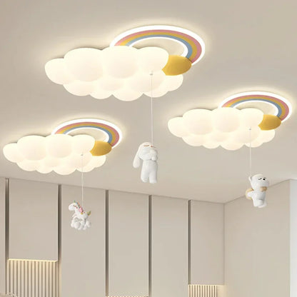 Cloud Child Stylish Ceiling Lights Bedroom Home Decor Lighting Luster Fixture