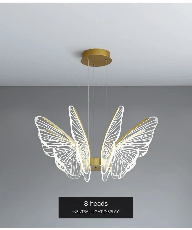 Butterfly Chandelier Bedroom kitchen island chandelier