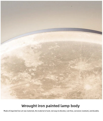Lunar LED Ceiling Light Minimalist Bedroom Kitchen Balcony Decor Lighting Fixture