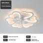 Modern Ceiling Fans with Lights, Fan Lamp Petal Ceiling Fan for Bedroom/Living Room