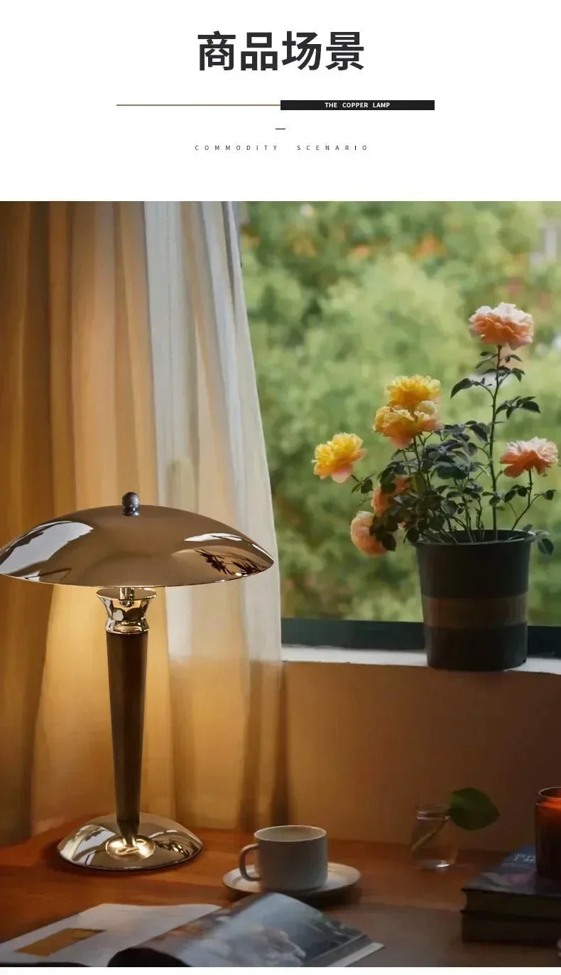 Industrial Style Desk Lamp Nordic Retro Table Light Wooden Iron E14 Bulb Bauhaus Design Study Room Office Bedroom Bedside Decor