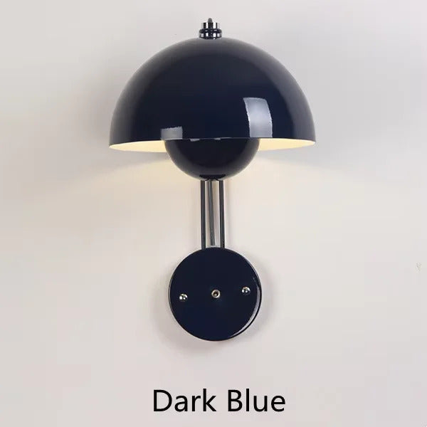 Nordic colorful Bud Wall Lamps Mushroom cute wall sconce bedside night light