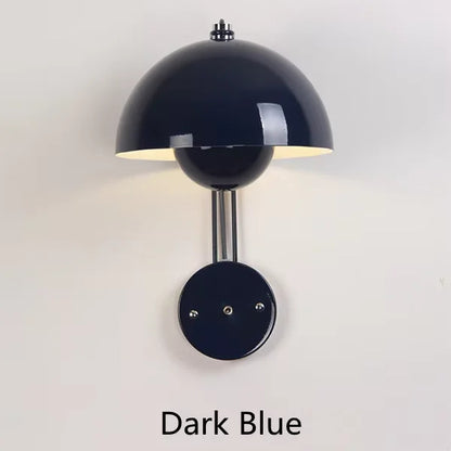 Nordic colorful Bud Wall Lamps Mushroom cute wall sconce bedside night light