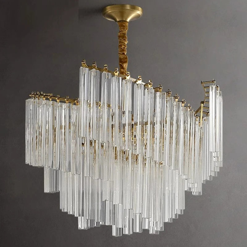 White Crystal Chandelier