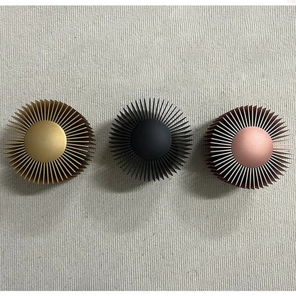 Modern small wall lamp Designer aluminium wall light Black Rose Gold bedroom night sconce