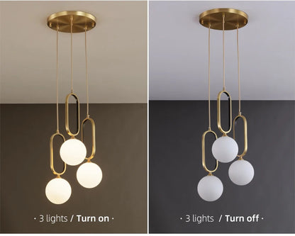 Modern luxury pendant light LED design pendant ball light Decor