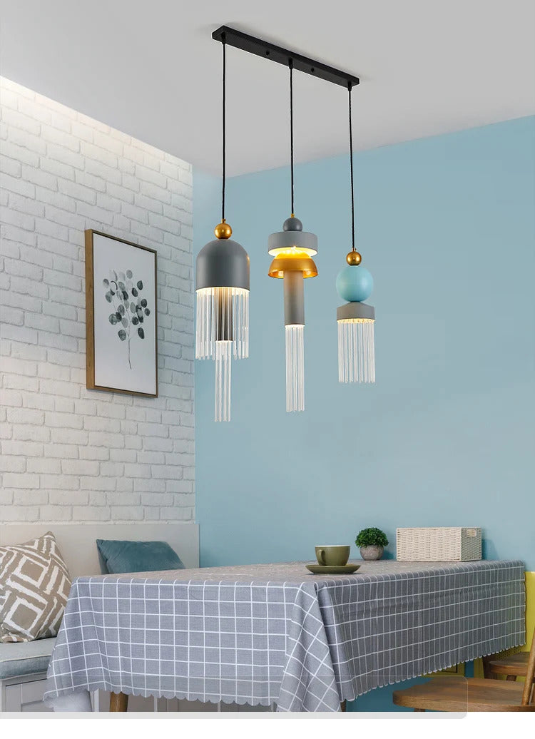Italian Design lamp Masiero Nappe Pendant Light restaurant bar kitchen macaron pendant lamp