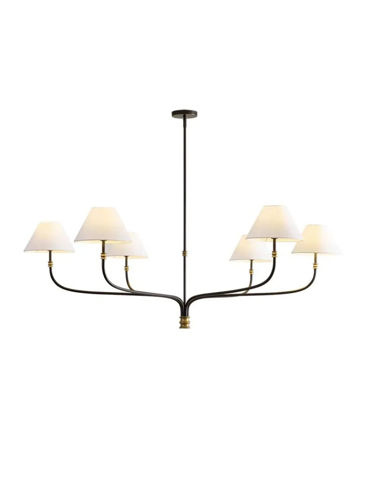 Mid century chandelier Bedroom dining room lighting